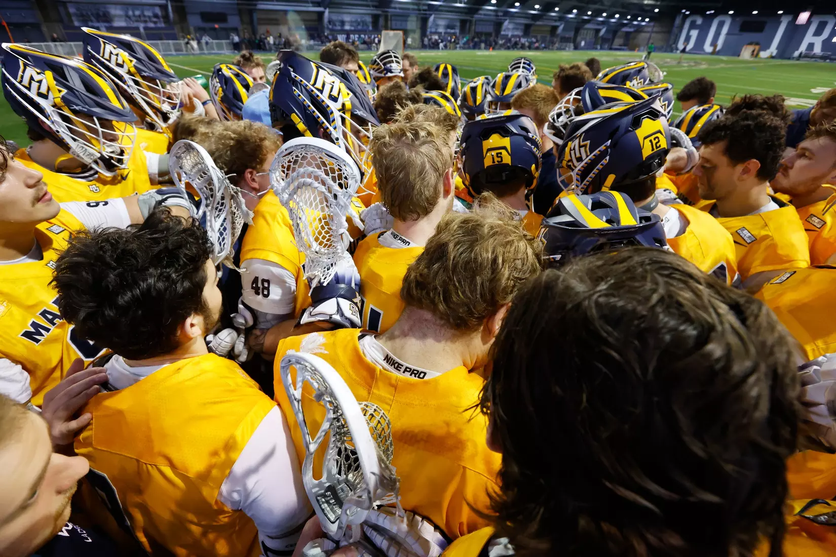 Notre Dame IN - February 15, 2023: Marquette Men’s Lacrosse vs Notre Dame
Photo by Marcus SnowdenSOUTH BEND, IN - February 15, 2023: Marquette Men’s Lacrosse vs Notre Dame Celebration
Photo by Marcus Snowden