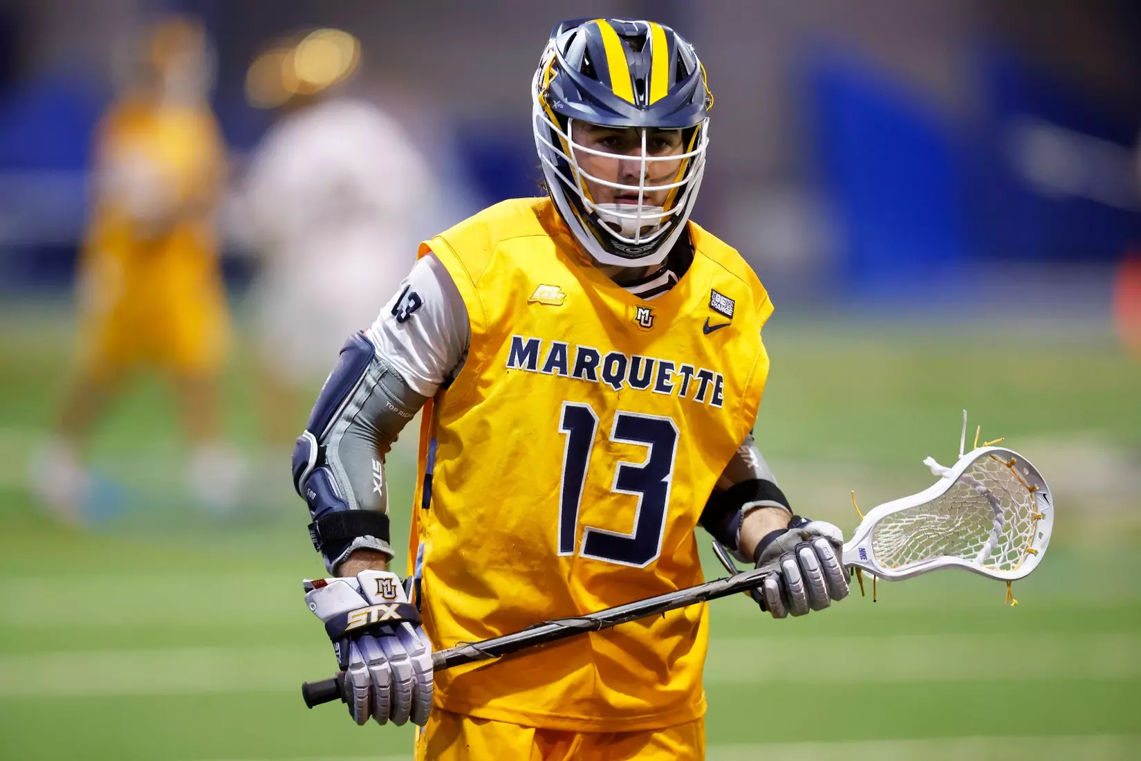 Notre Dame IN - February 15, 2023: Marquette Men’s Lacrosse vs Notre Dame
Photo by Marcus SnowdenSOUTH BEND, IN - February 15, 2023: Marquette Men’s Lacrosse vs Notre Dame Celebration
Photo by Marcus Snowden