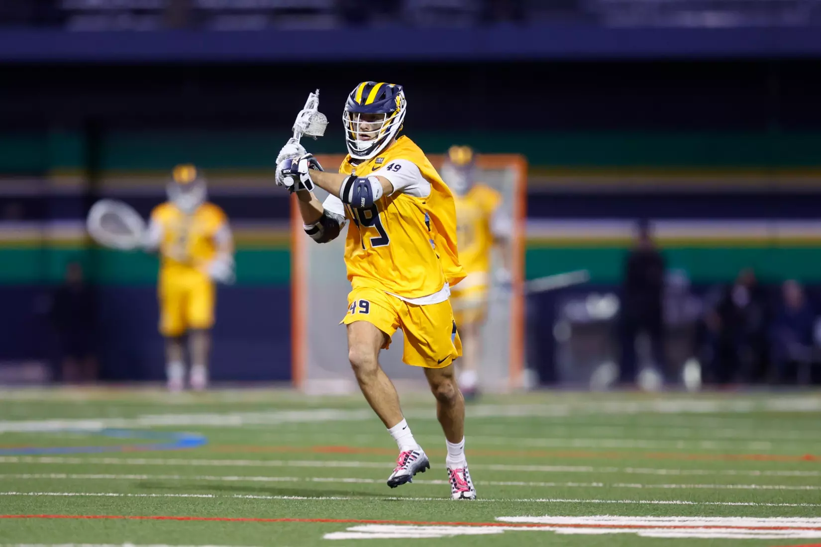 Notre Dame IN - February 15, 2023: Marquette Men’s Lacrosse vs Notre Dame
Photo by Marcus SnowdenSOUTH BEND, IN - February 15, 2023: Marquette Men’s Lacrosse vs Notre Dame Celebration
Photo by Marcus Snowden