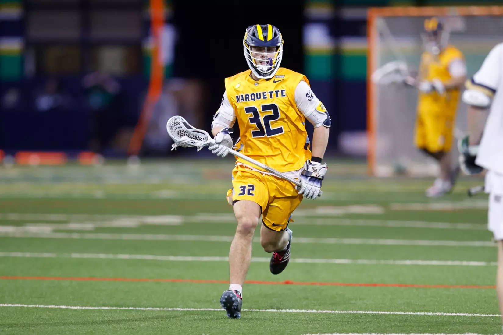 Notre Dame IN - February 15, 2023: Marquette Men’s Lacrosse vs Notre Dame
Photo by Marcus SnowdenSOUTH BEND, IN - February 15, 2023: Marquette Men’s Lacrosse vs Notre Dame Celebration
Photo by Marcus Snowden
