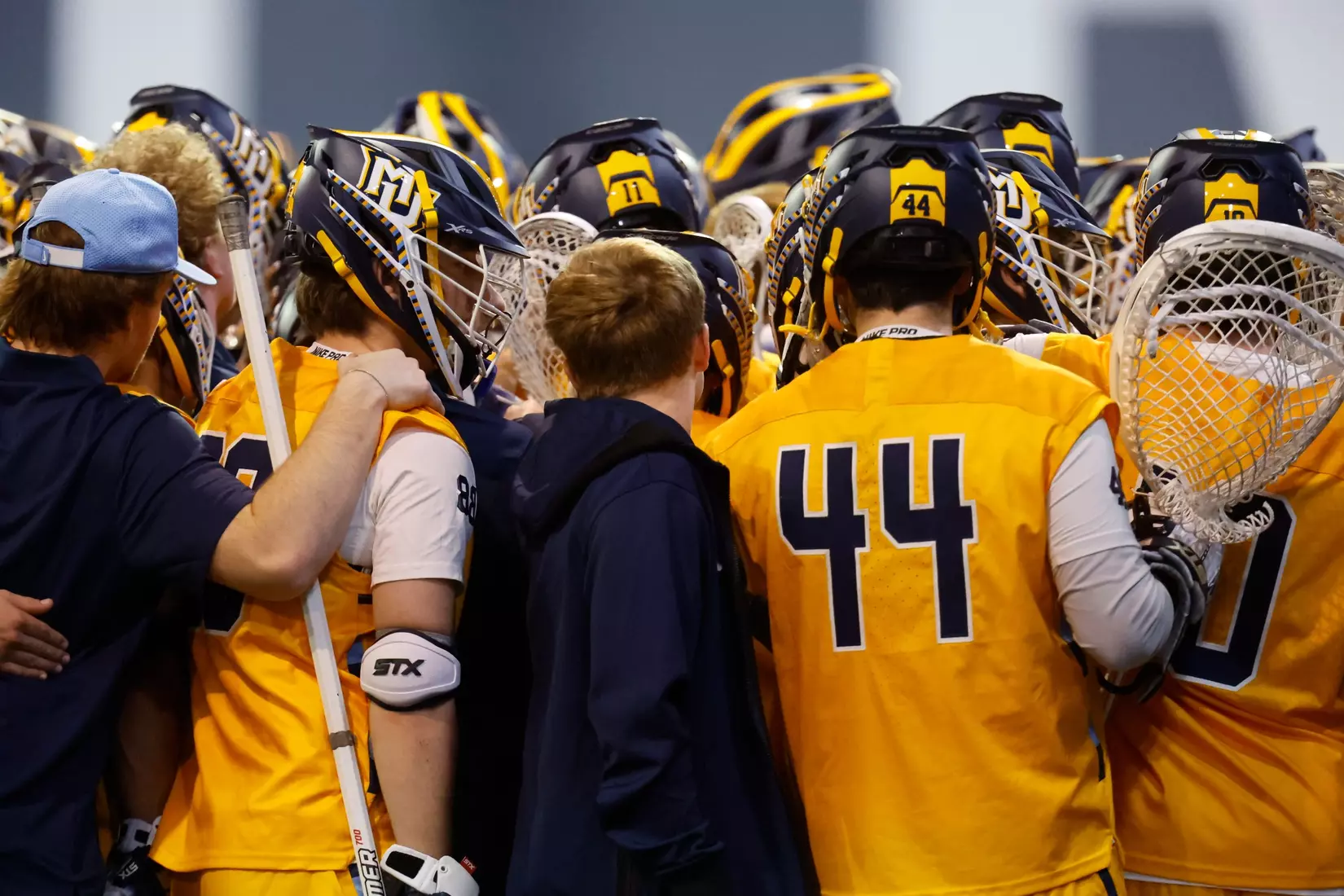 Notre Dame IN - February 15, 2023: Marquette Men’s Lacrosse vs Notre Dame
Photo by Marcus SnowdenSOUTH BEND, IN - February 15, 2023: Marquette Men’s Lacrosse vs Notre Dame Celebration
Photo by Marcus Snowden