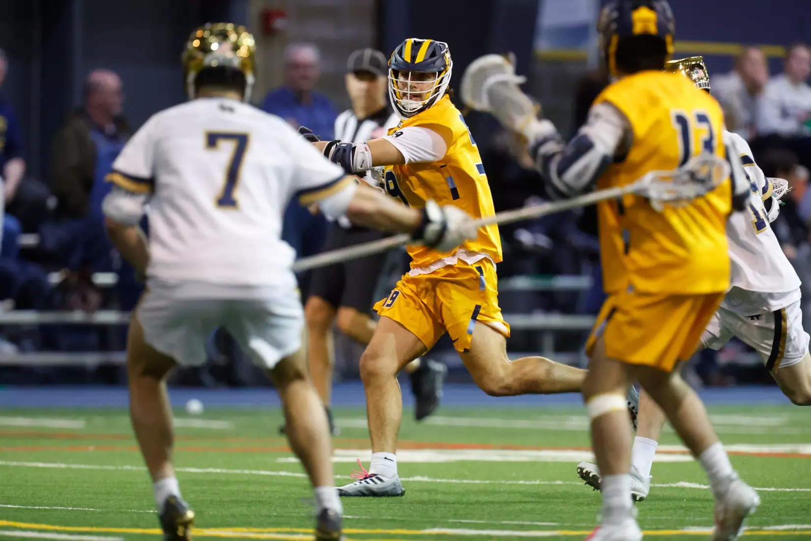 Notre Dame IN - February 15, 2023: Marquette Men’s Lacrosse vs Notre Dame
Photo by Marcus SnowdenSOUTH BEND, IN - February 15, 2023: Marquette Men’s Lacrosse vs Notre Dame Celebration
Photo by Marcus Snowden