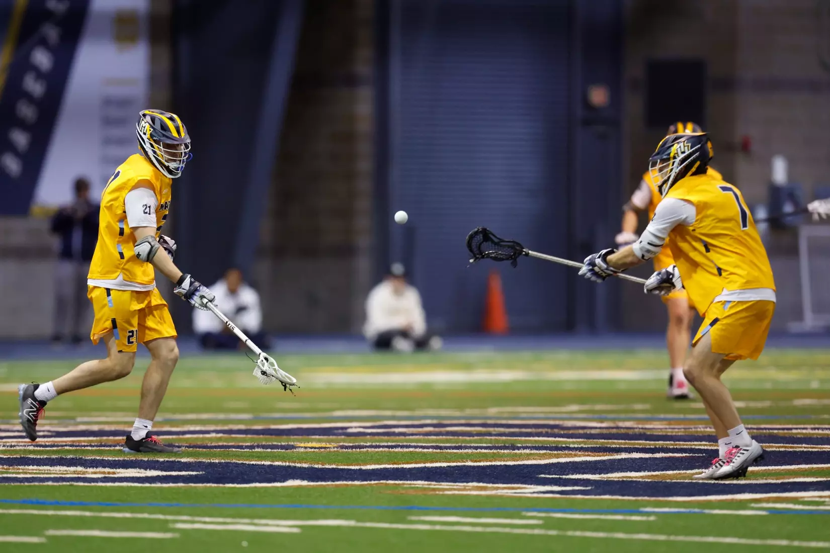 Notre Dame IN - February 15, 2023: Marquette Men’s Lacrosse vs Notre Dame
Photo by Marcus SnowdenSOUTH BEND, IN - February 15, 2023: Marquette Men’s Lacrosse vs Notre Dame Celebration
Photo by Marcus Snowden