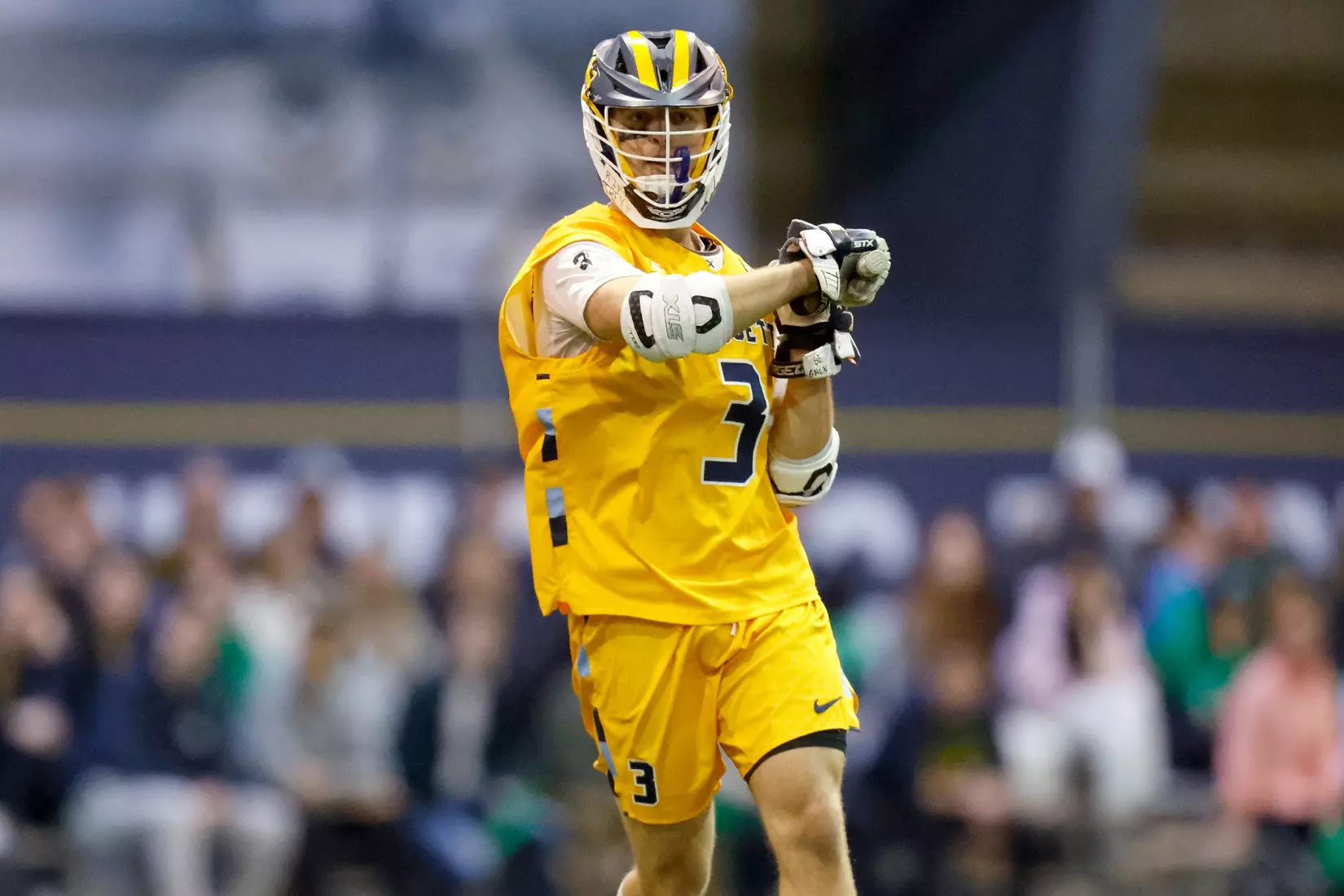 Notre Dame IN - February 15, 2023: Marquette Men’s Lacrosse vs Notre Dame
Photo by Marcus SnowdenSOUTH BEND, IN - February 15, 2023: Marquette Men’s Lacrosse vs Notre Dame Celebration
Photo by Marcus Snowden