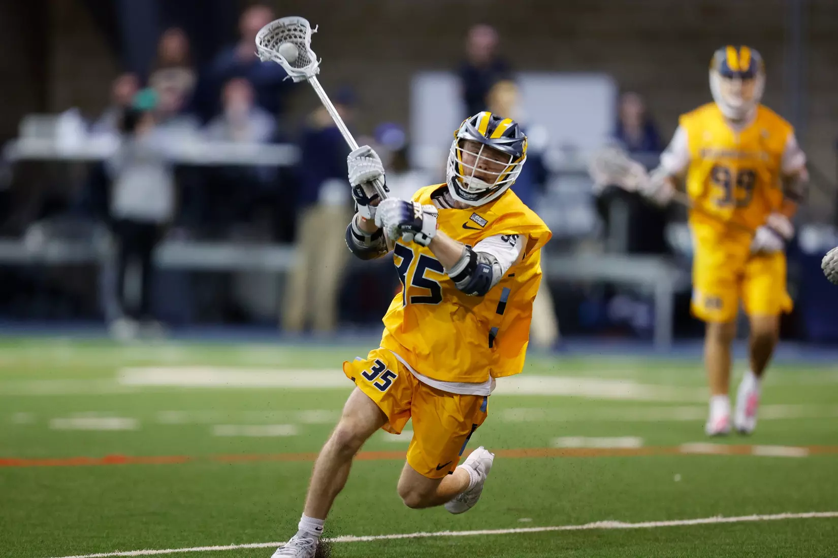 Notre Dame IN - February 15, 2023: Marquette Men’s Lacrosse vs Notre Dame
Photo by Marcus SnowdenSOUTH BEND, IN - February 15, 2023: Marquette Men’s Lacrosse vs Notre Dame Celebration
Photo by Marcus Snowden