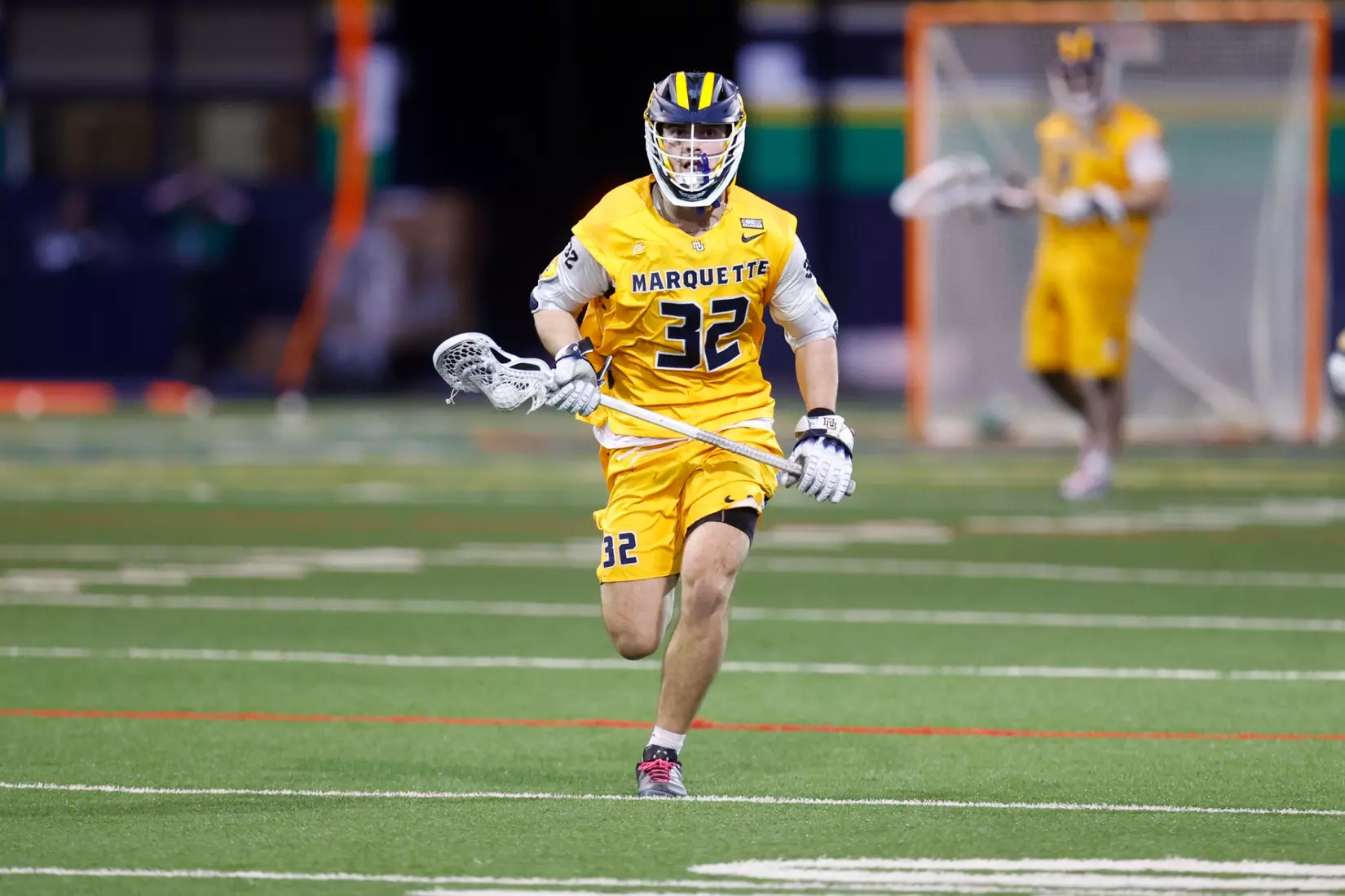 Notre Dame IN - February 15, 2023: Marquette Men’s Lacrosse vs Notre Dame
Photo by Marcus SnowdenSOUTH BEND, IN - February 15, 2023: Marquette Men’s Lacrosse vs Notre Dame Celebration
Photo by Marcus Snowden