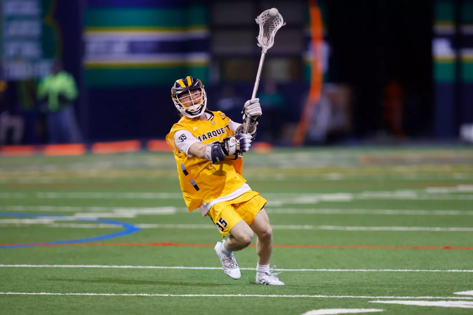 Notre Dame IN - February 15, 2023: Marquette Men’s Lacrosse vs Notre Dame
Photo by Marcus SnowdenSOUTH BEND, IN - February 15, 2023: Marquette Men’s Lacrosse vs Notre Dame Celebration
Photo by Marcus Snowden