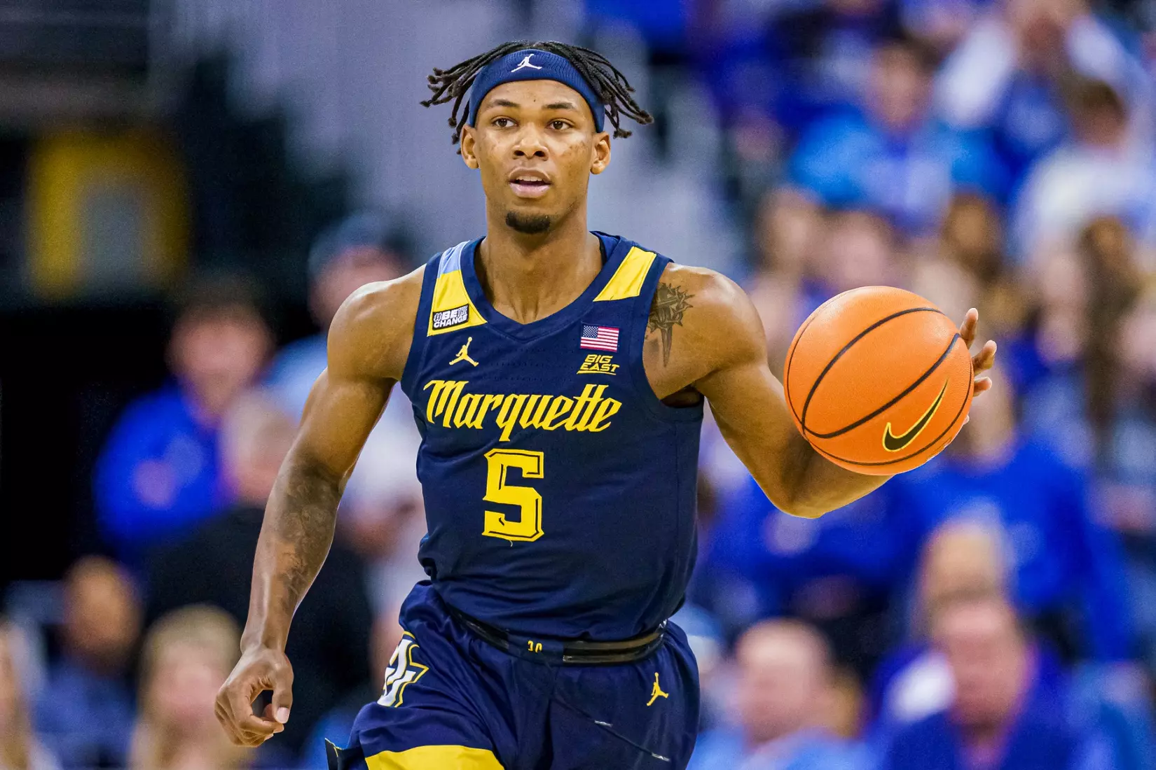 Marquette defeats Creighton 73-71 on the road in Omaha, NE on Tuesday February 21, 2023.