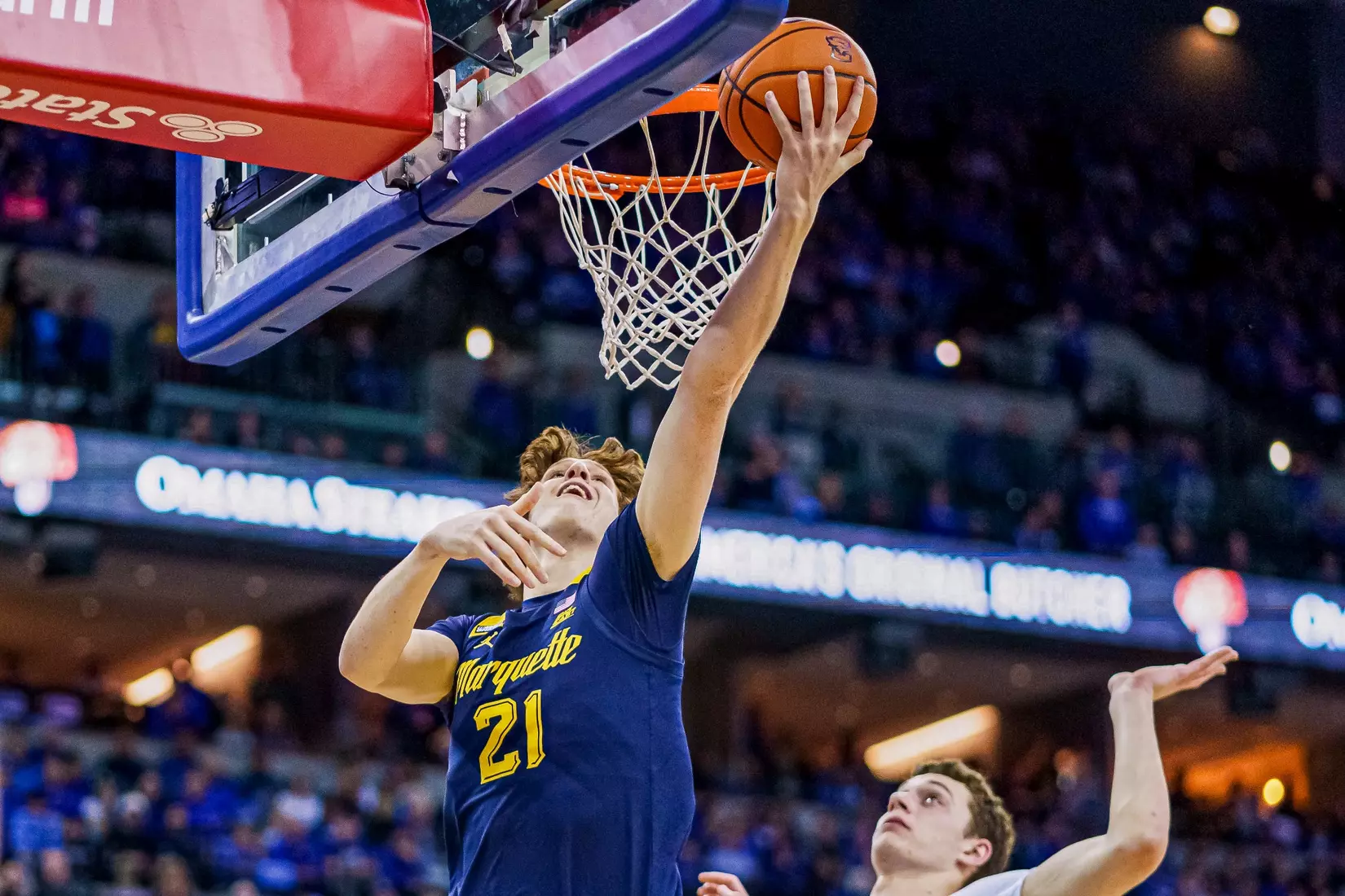 Marquette defeats Creighton 73-71 on the road in Omaha, NE on Tuesday February 21, 2023.