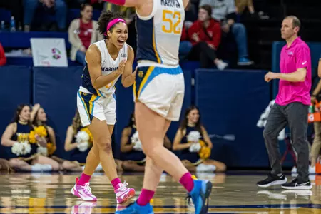 Marquette Women's Basketball defeats St. Johns 61-38 at Al McGuire Center in Milwaukee, WI on Saturday February 18, 2023.