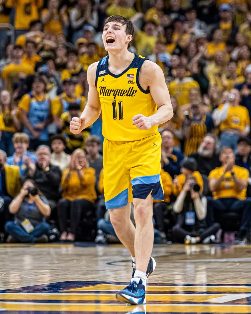 Marquette Men's Basketball defeats DePaul 90-84 at Fiserv Forum in Milwaukee, WI on Saturday February 25, 2023.