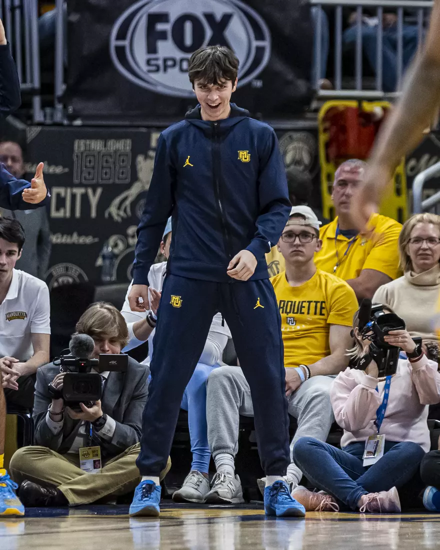 Marquette Men's Basketball defeats DePaul 90-84 at Fiserv Forum in Milwaukee, WI on Saturday February 25, 2023.