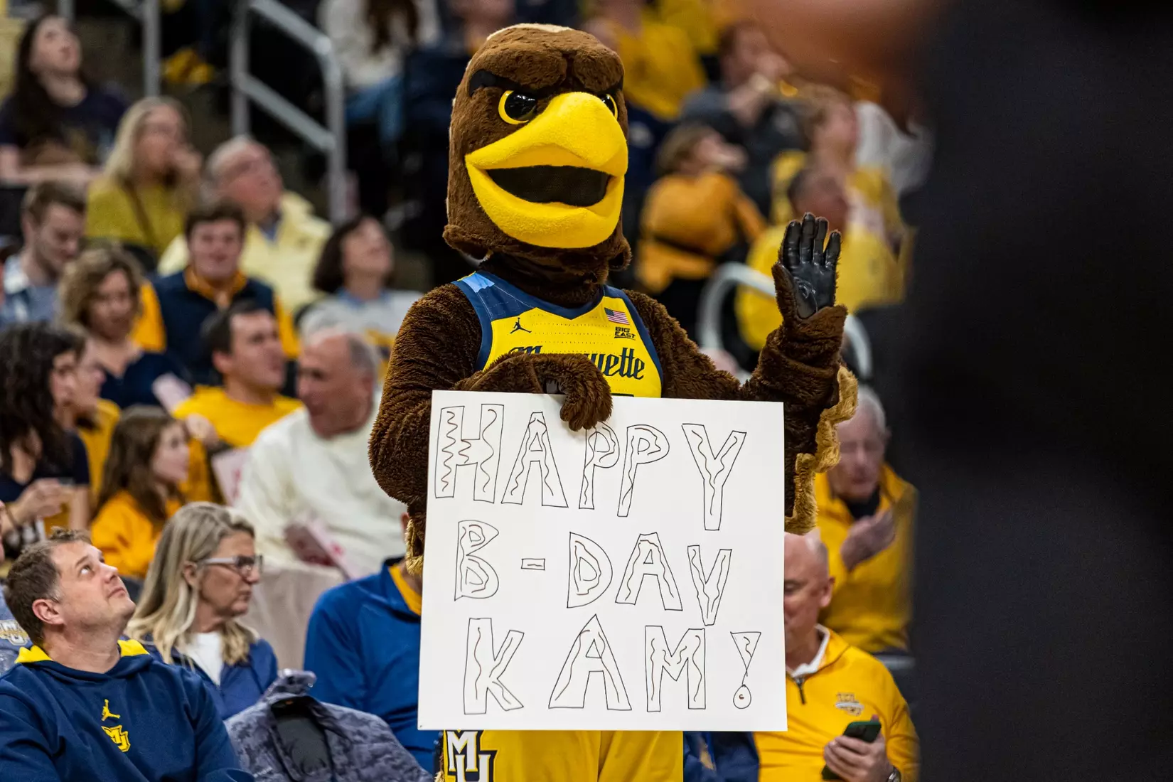 Marquette Men's Basketball defeats DePaul 90-84 at Fiserv Forum in Milwaukee, WI on Saturday February 25, 2023.