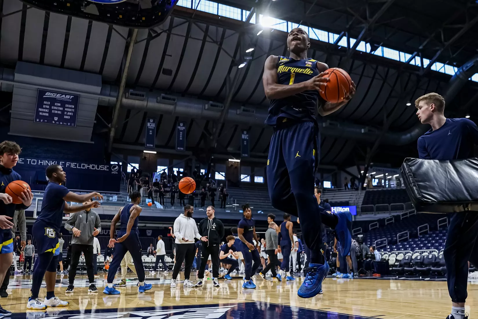 Marquette Men's Basketball defeats Butler 72-56 on Tuesday February 28, 2023 to win the outright Big East title.
