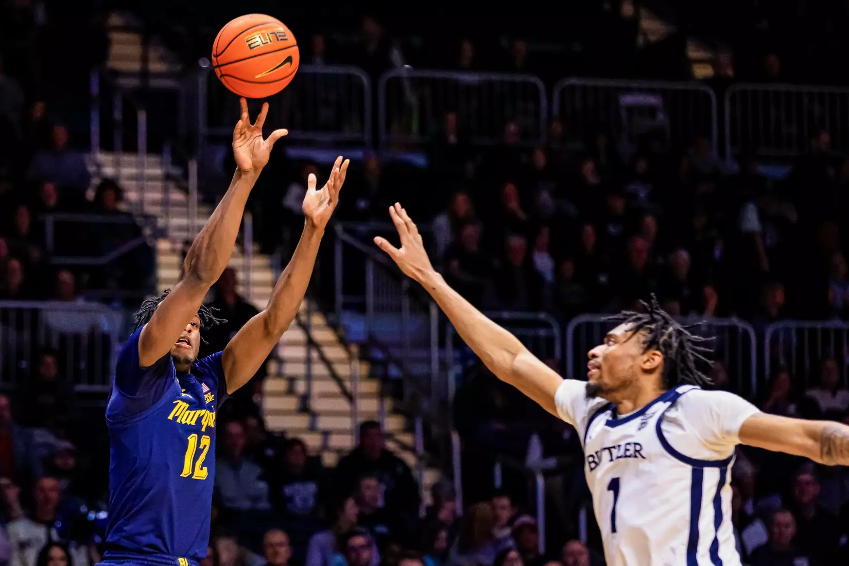 Marquette Men's Basketball defeats Butler 72-56 on Tuesday February 28, 2023 to win the outright Big East title.