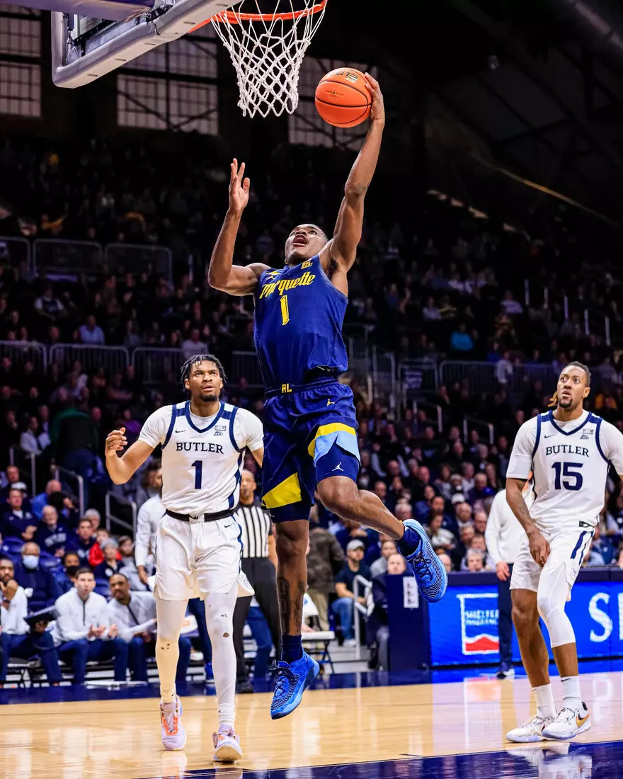 Marquette Men's Basketball defeats Butler 72-56 on Tuesday February 28, 2023 to win the outright Big East title.