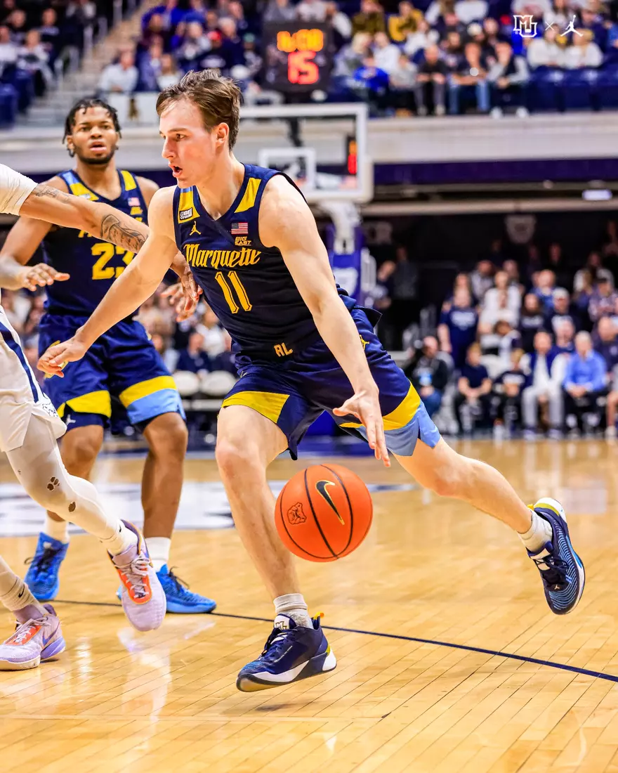 Marquette Men's Basketball defeats Butler 72-56 on Tuesday February 28, 2023 to win the outright Big East title.