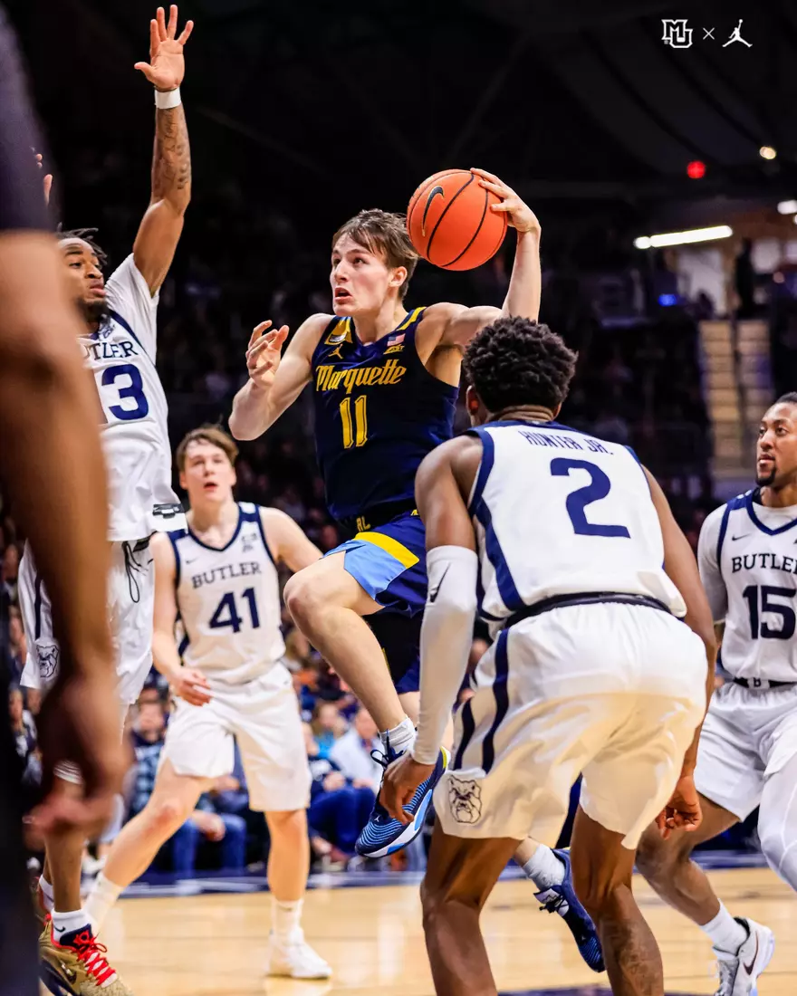 Marquette Men's Basketball defeats Butler 72-56 on Tuesday February 28, 2023 to win the outright Big East title.