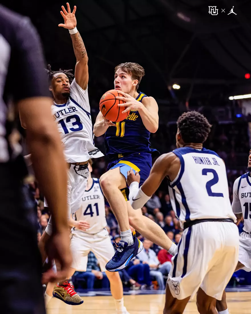 Marquette Men's Basketball defeats Butler 72-56 on Tuesday February 28, 2023 to win the outright Big East title.