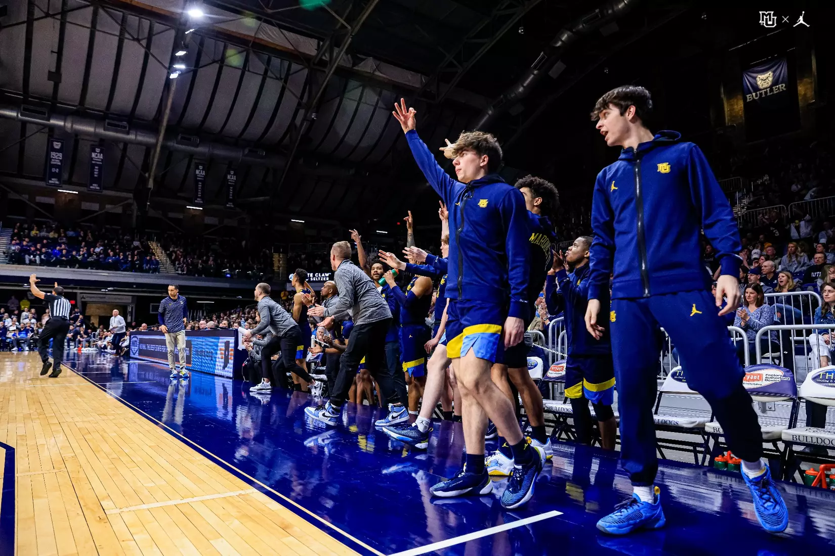Marquette Men's Basketball defeats Butler 72-56 on Tuesday February 28, 2023 to win the outright Big East title.