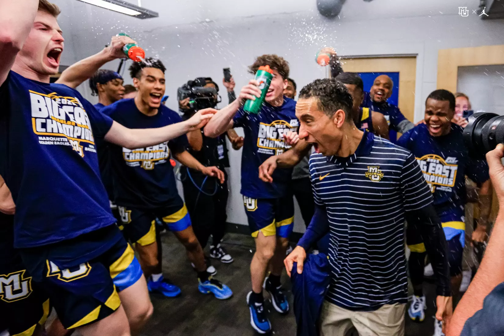 Marquette Men's Basketball defeats Butler 72-56 on Tuesday February 28, 2023 to win the outright Big East title.