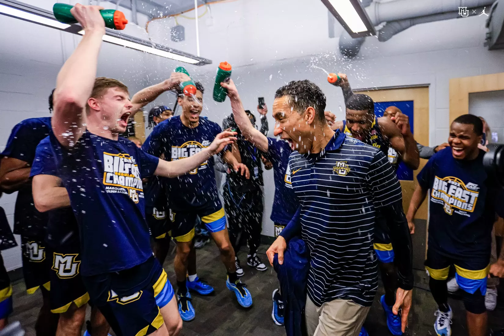 Marquette Men's Basketball defeats Butler 72-56 on Tuesday February 28, 2023 to win the outright Big East title.