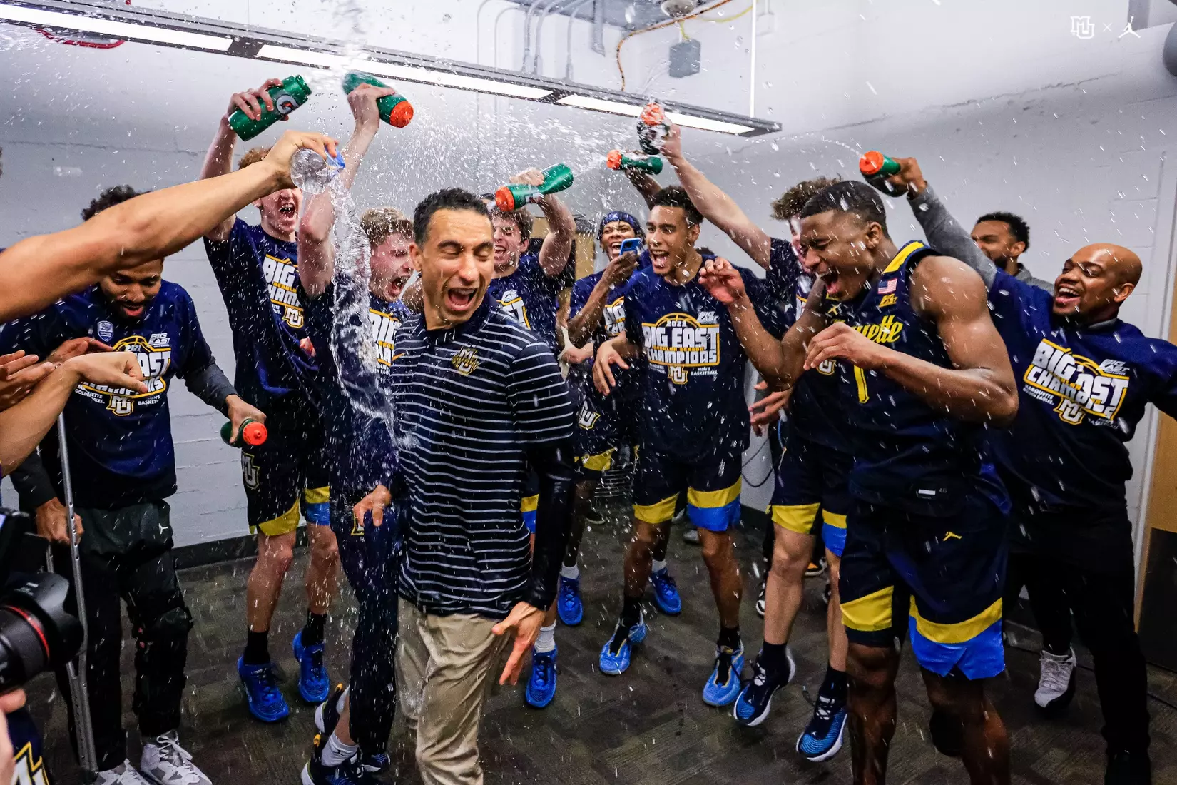Marquette Men's Basketball defeats Butler 72-56 on Tuesday February 28, 2023 to win the outright Big East title.