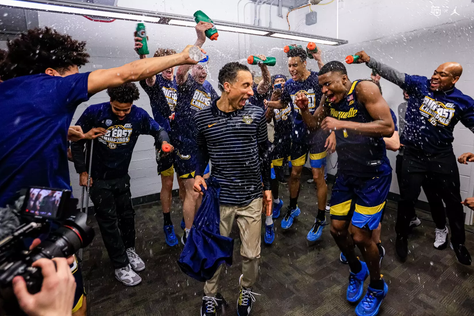 Marquette Men's Basketball defeats Butler 72-56 on Tuesday February 28, 2023 to win the outright Big East title.