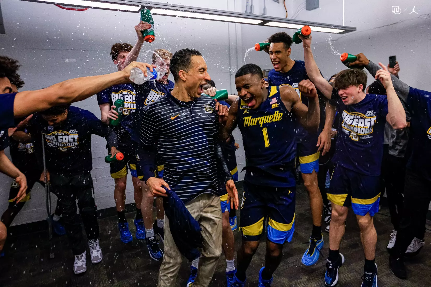 Marquette Men's Basketball defeats Butler 72-56 on Tuesday February 28, 2023 to win the outright Big East title.