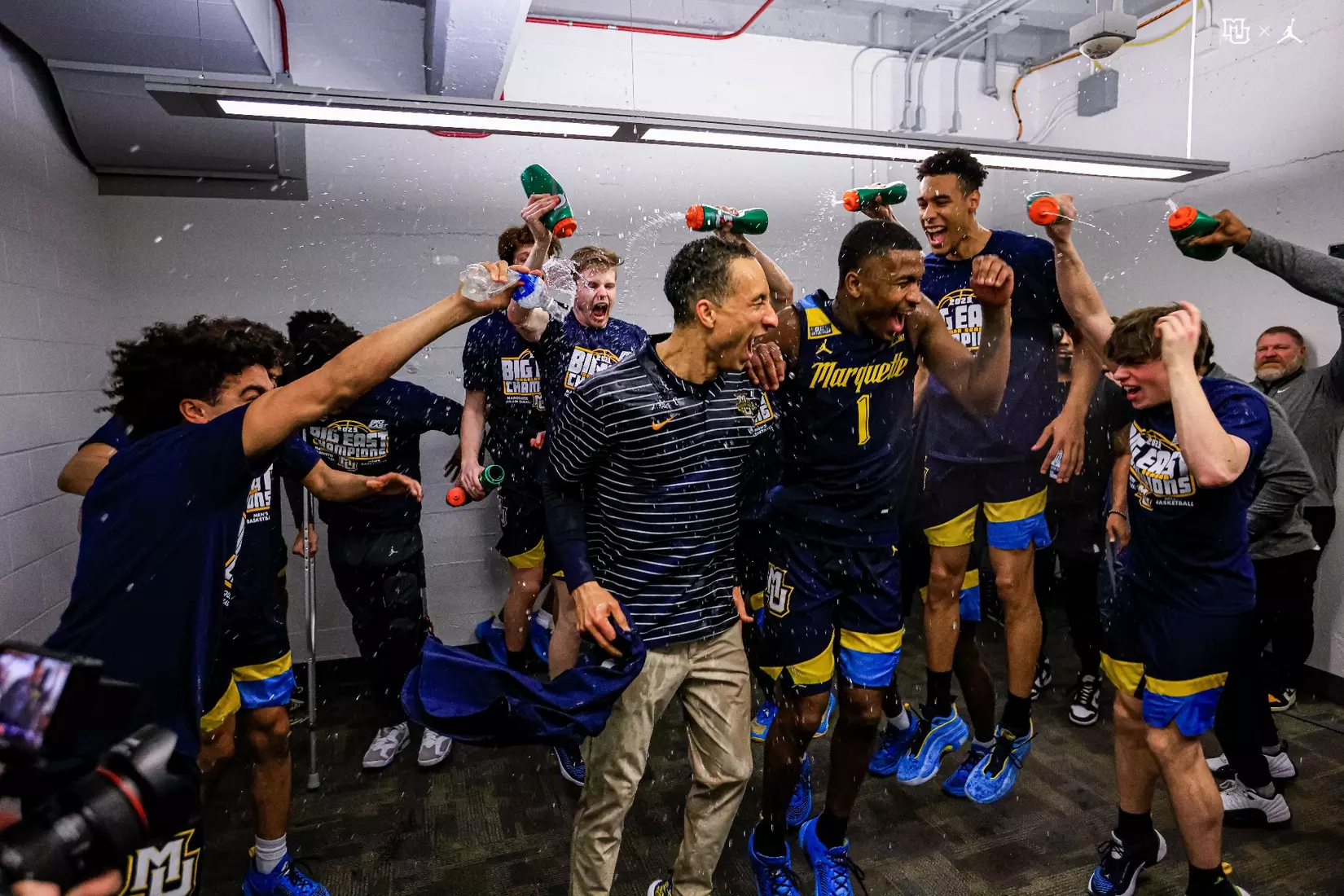 Marquette Men's Basketball defeats Butler 72-56 on Tuesday February 28, 2023 to win the outright Big East title.