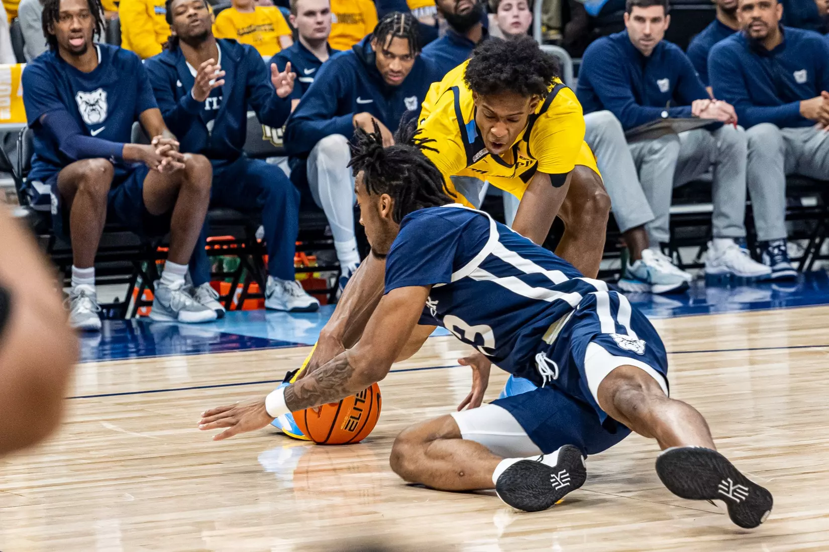 Marquette Basketball defeats Butler 60-52 at Fiserv Forum in Milwaukee, WI on Saturday February 4, 2023.