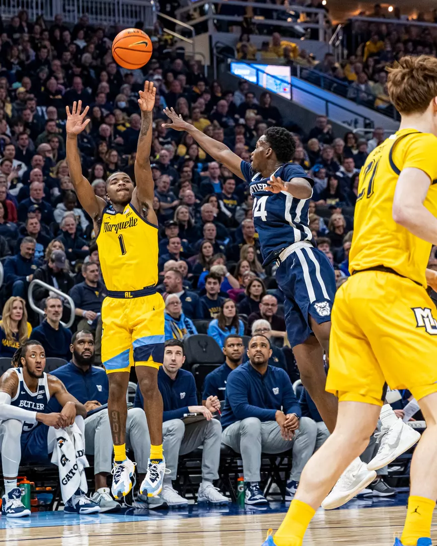 Marquette Basketball defeats Butler 60-52 at Fiserv Forum in Milwaukee, WI on Saturday February 4, 2023.