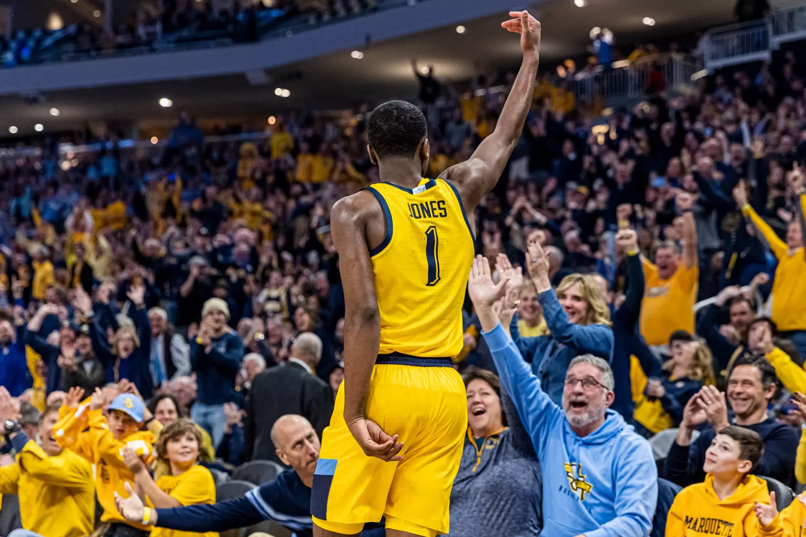 Marquette Basketball defeats Butler 60-52 at Fiserv Forum in Milwaukee, WI on Saturday February 4, 2023.