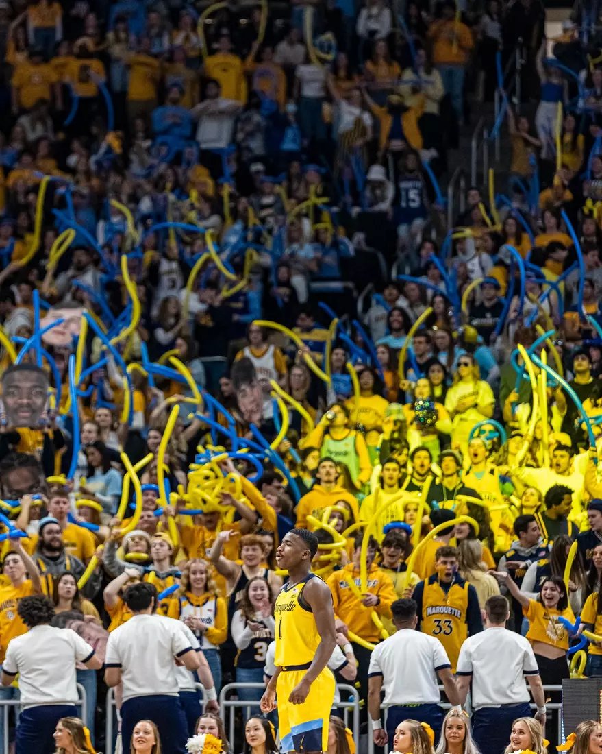 Marquette Basketball defeats Butler 60-52 at Fiserv Forum in Milwaukee, WI on Saturday February 4, 2023.