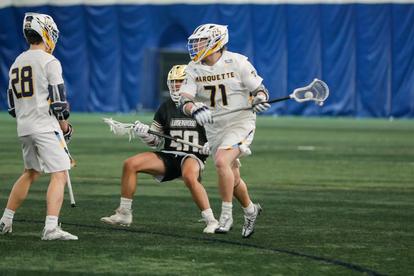 2023 Marquette Men's Lacrosse vs. Lindenwood (Feb. 4, 2023) on National Marquette Day