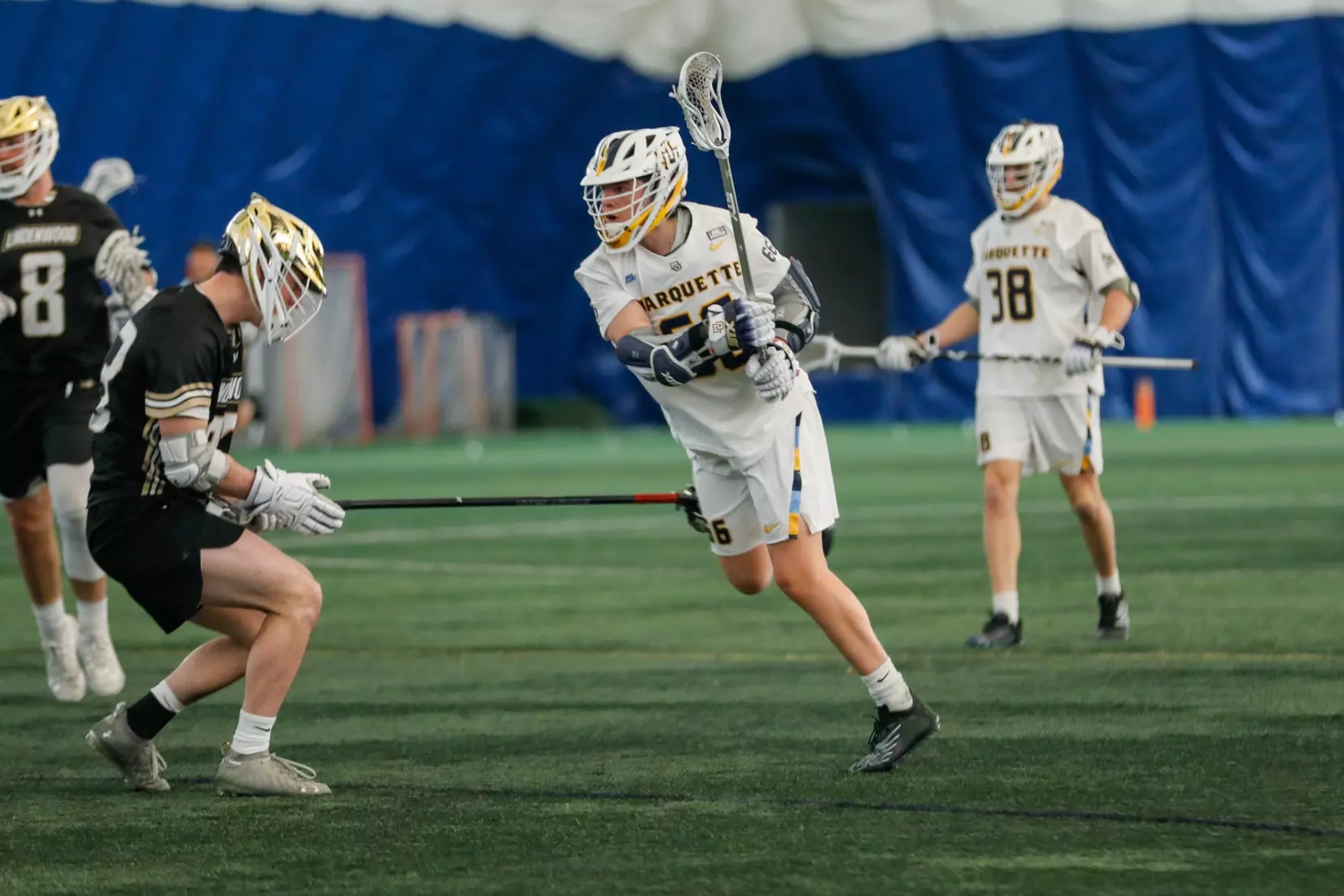 2023 Marquette Men's Lacrosse vs. Lindenwood (Feb. 4, 2023) on National Marquette Day