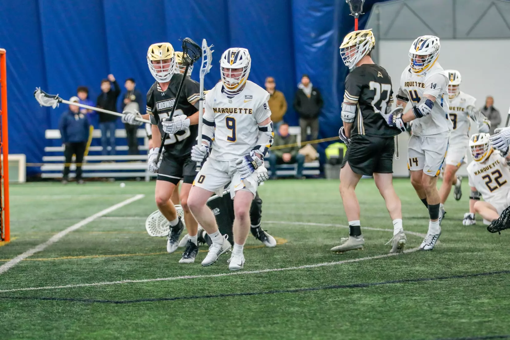 2023 Marquette Men's Lacrosse vs. Lindenwood (Feb. 4, 2023) on National Marquette Day