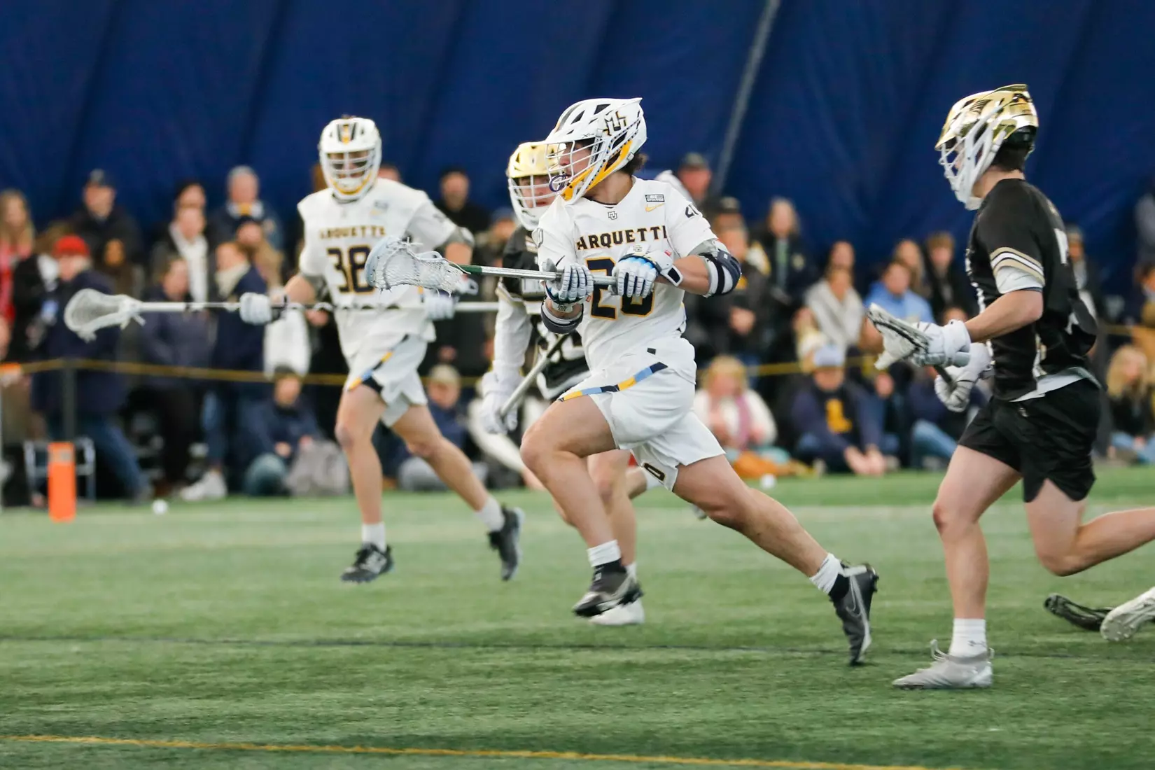 2023 Marquette Men's Lacrosse vs. Lindenwood (Feb. 4, 2023) on National Marquette Day
