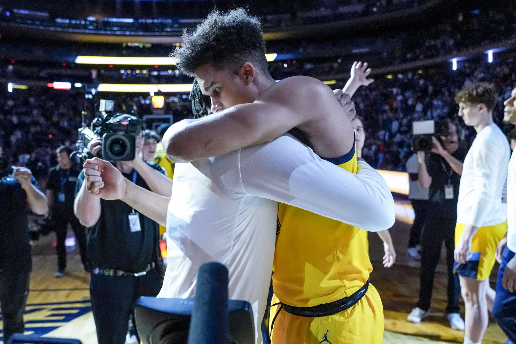 Marquette Men's Basketball defeats UCONN 70-68 to advance to the Big East Tournament finals at Madison Square Garden in New York City, NY on Friday March 10, 2023