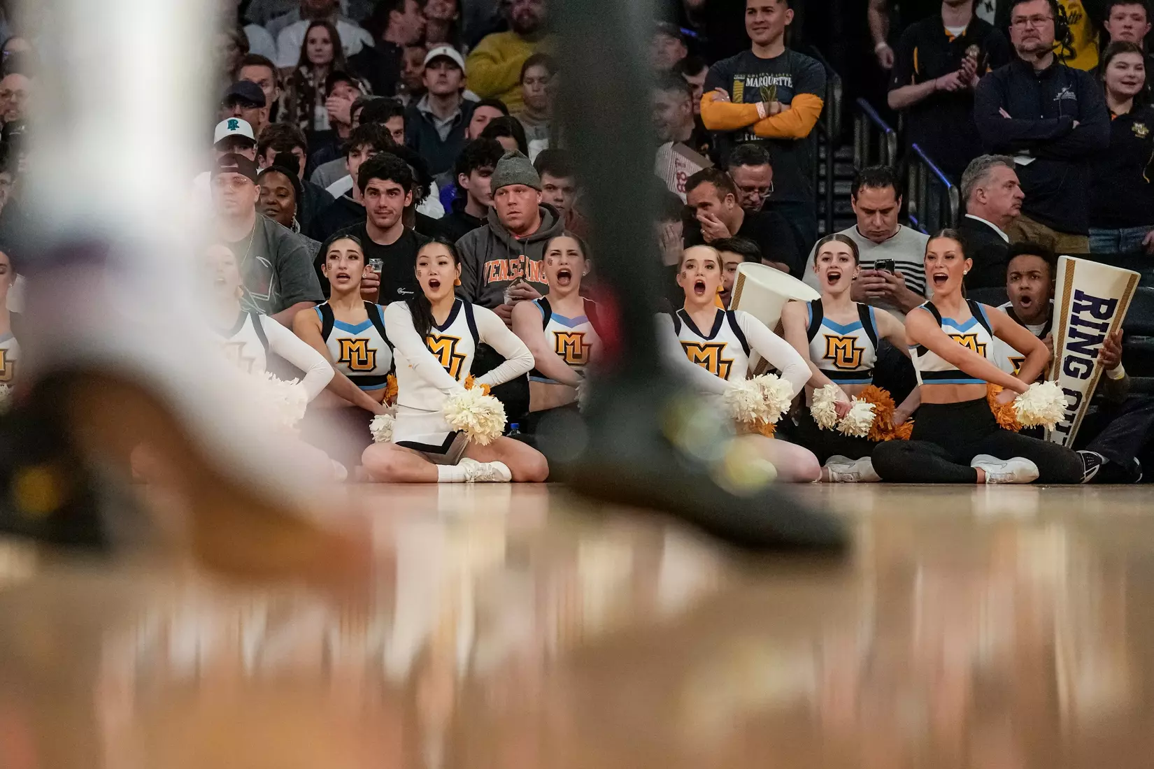 Marquette Men's Basketball defeats UCONN 70-68 to advance to the Big East Tournament finals at Madison Square Garden in New York City, NY on Friday March 10, 2023