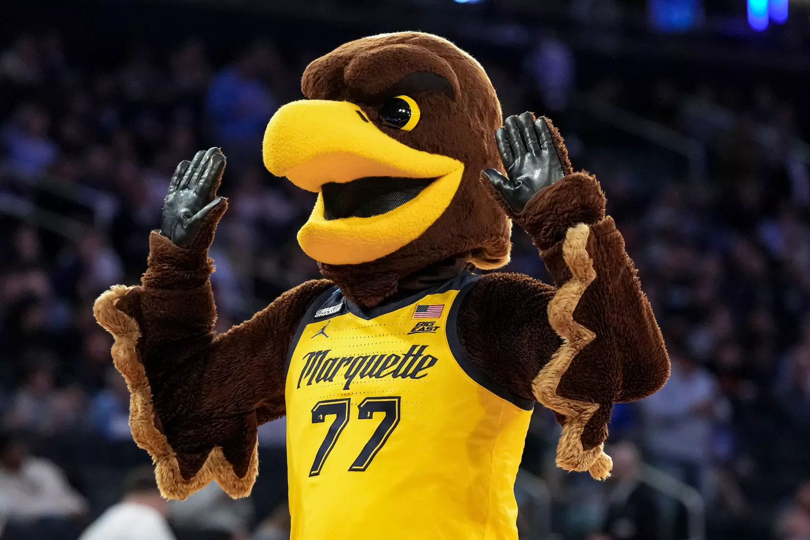 Marquette Men's Basketball defeats UCONN 70-68 to advance to the Big East Tournament finals at Madison Square Garden in New York City, NY on Friday March 10, 2023