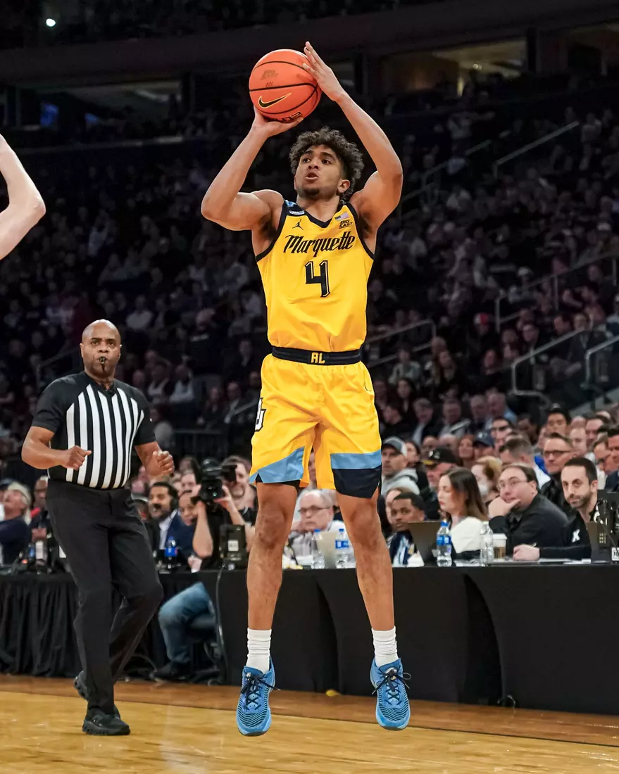Marquette Men's Basketball defeats UCONN 70-68 to advance to the Big East Tournament finals at Madison Square Garden in New York City, NY on Friday March 10, 2023