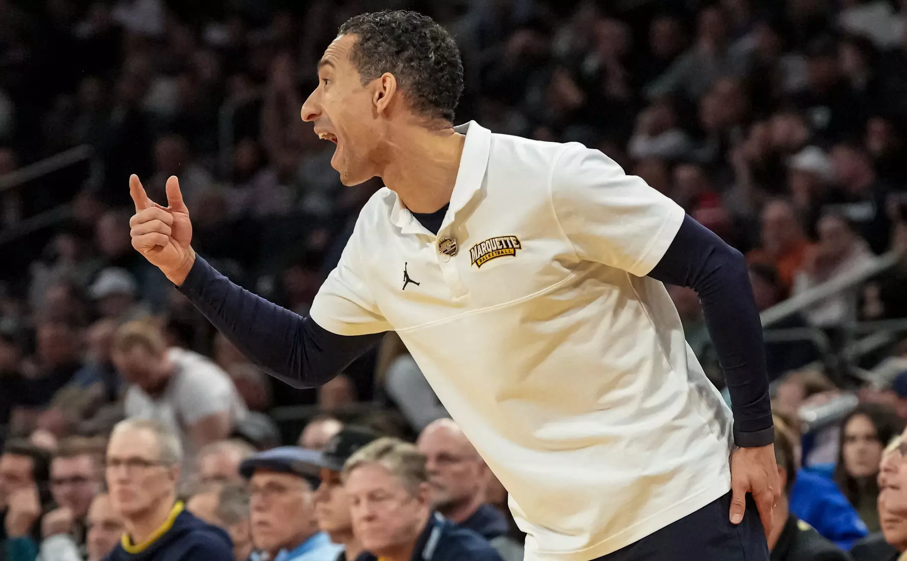 Marquette Men's Basketball defeats UCONN 70-68 to advance to the Big East Tournament finals at Madison Square Garden in New York City, NY on Friday March 10, 2023