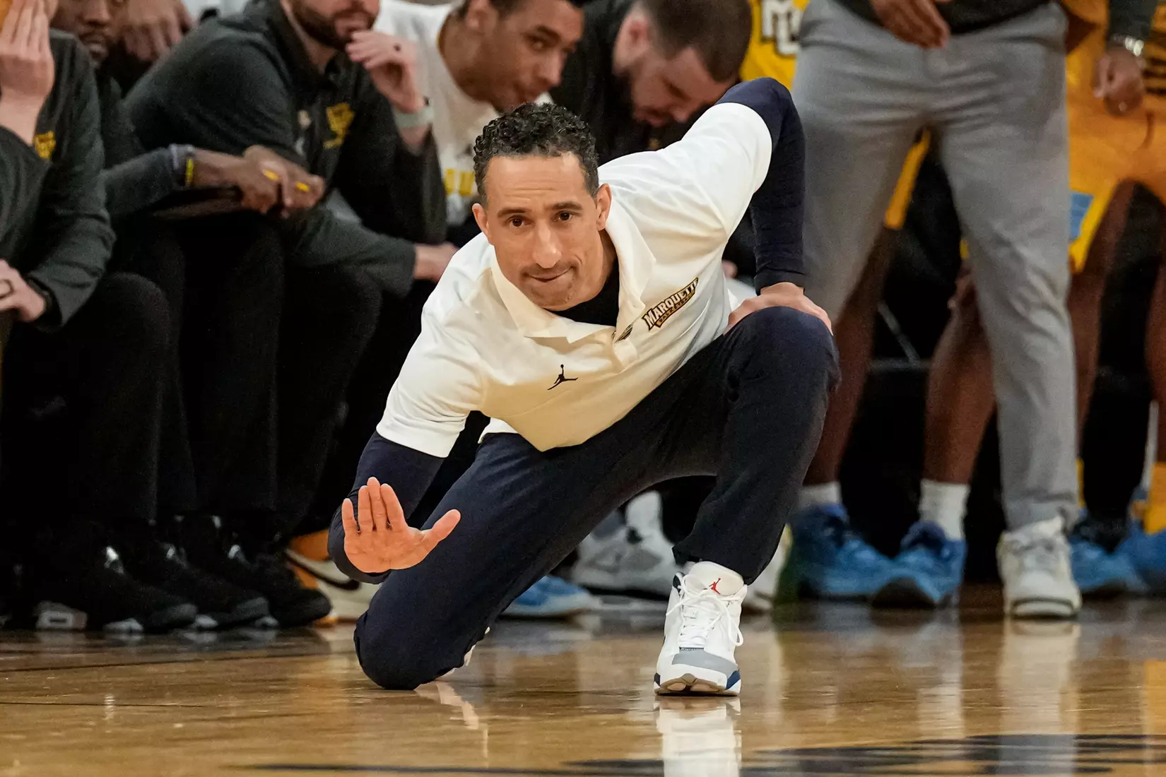 Marquette Men's Basketball defeats UCONN 70-68 to advance to the Big East Tournament finals at Madison Square Garden in New York City, NY on Friday March 10, 2023