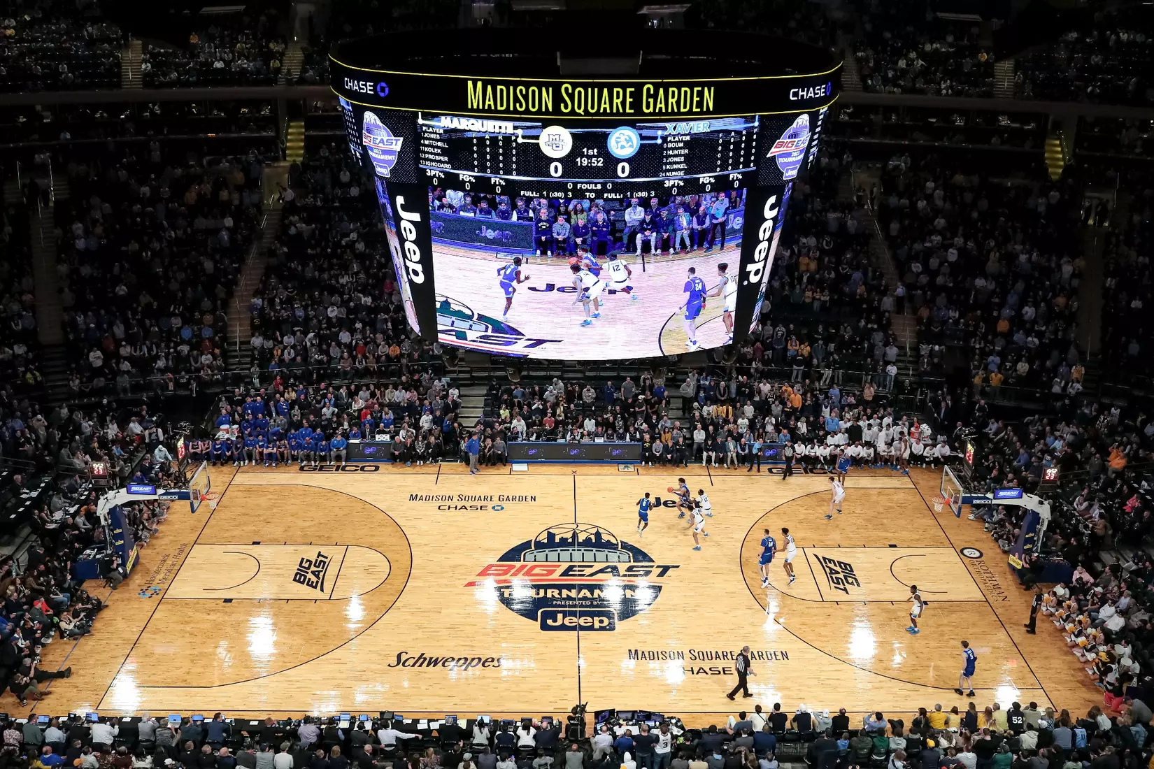 Marquette Men's Basketball defeats Xavier 65-51 to win the Big East Tournament at Madison Square Garden in New York City, NY on Saturday March 11, 2023.