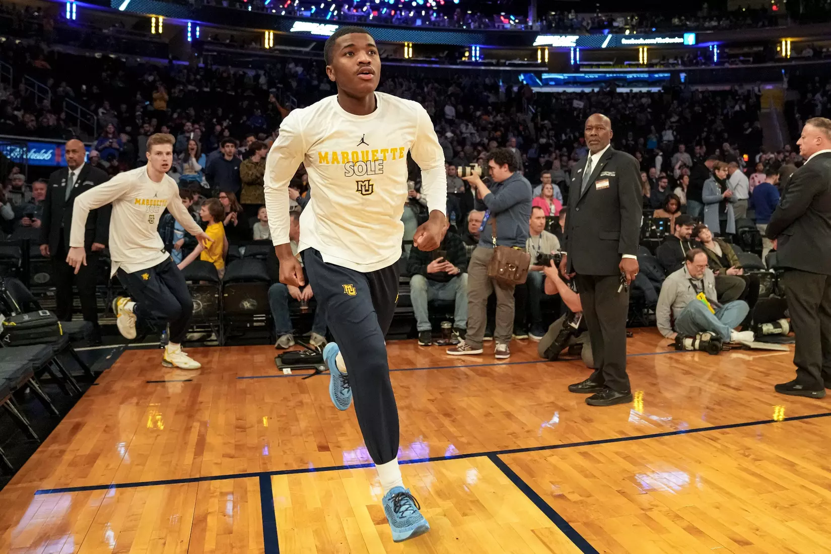 Marquette Men's Basketball defeats Xavier 65-51 to win the Big East Tournament at Madison Square Garden in New York City, NY on Saturday March 11, 2023.