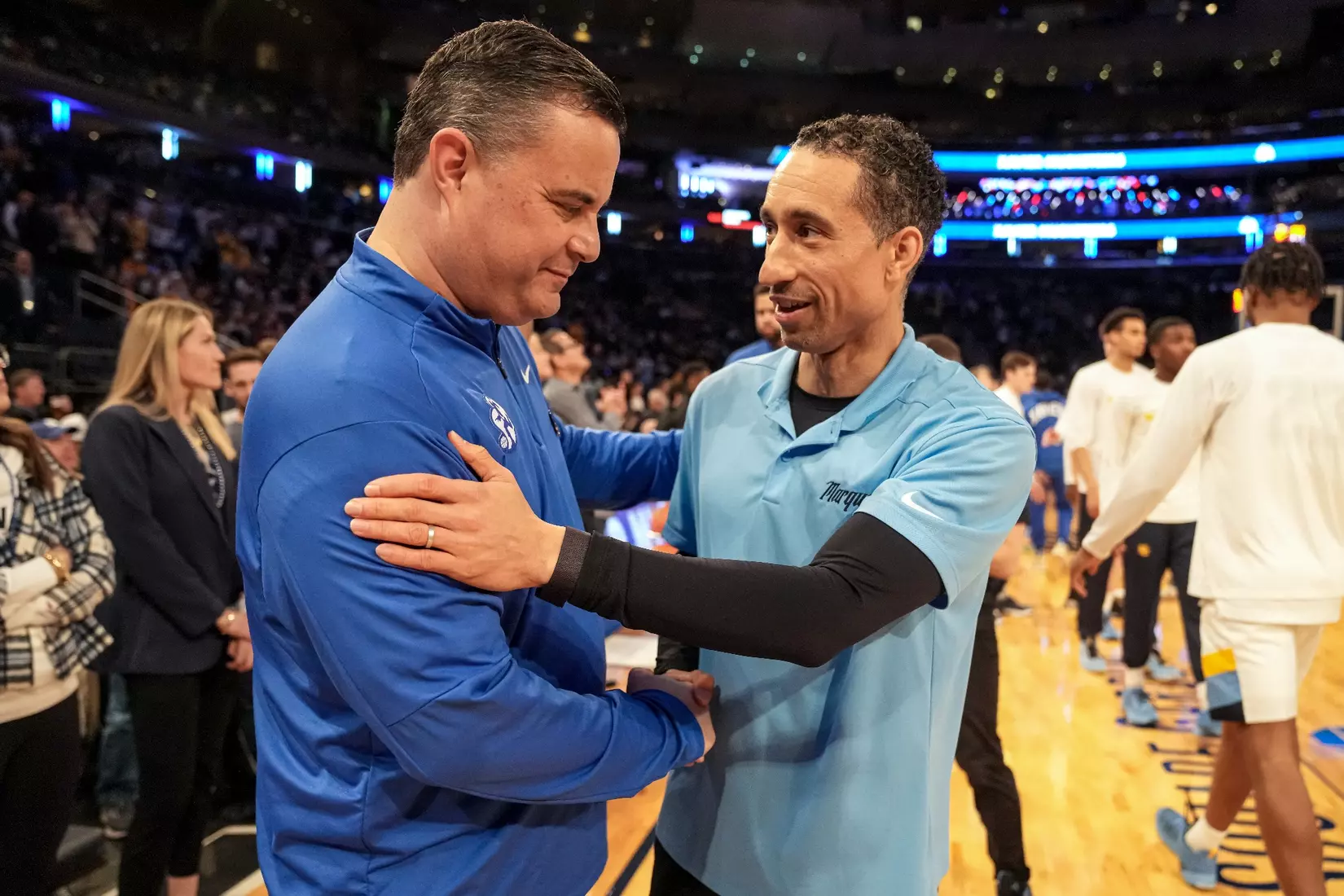 Marquette Men's Basketball defeats Xavier 65-51 to win the Big East Tournament at Madison Square Garden in New York City, NY on Saturday March 11, 2023.