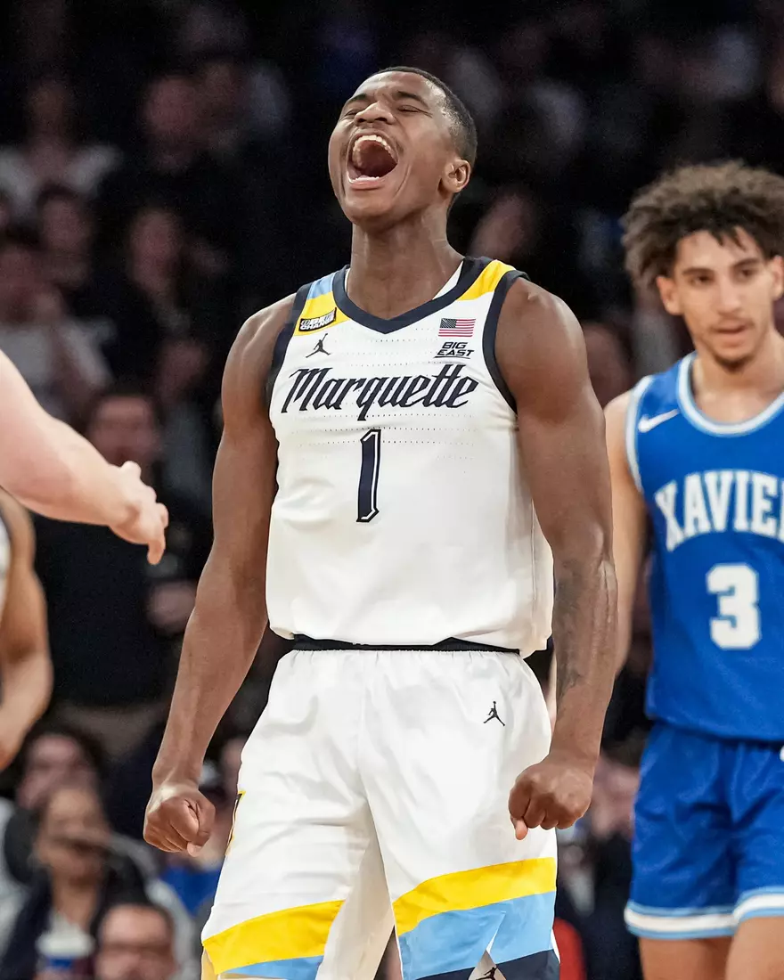 Marquette Men's Basketball defeats Xavier 65-51 to win the Big East Tournament at Madison Square Garden in New York City, NY on Saturday March 11, 2023.