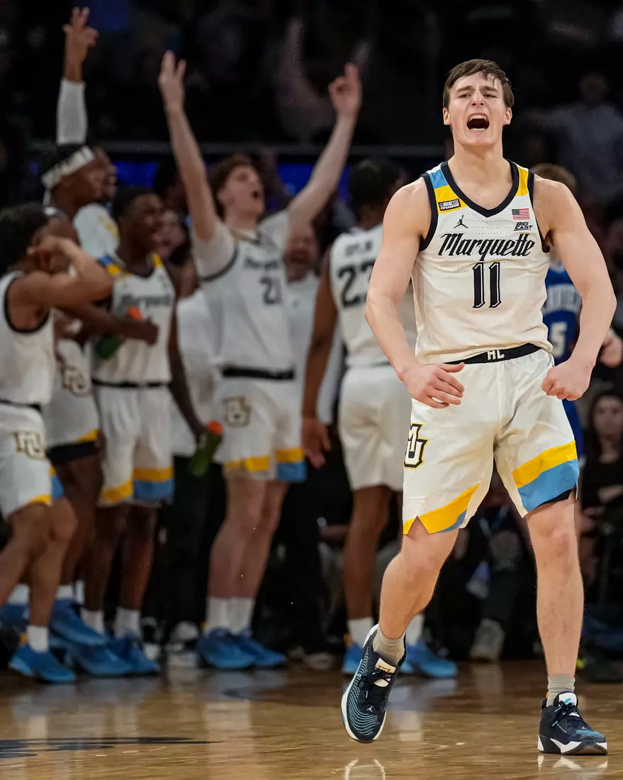Marquette Men's Basketball defeats Xavier 65-51 to win the Big East Tournament at Madison Square Garden in New York City, NY on Saturday March 11, 2023.