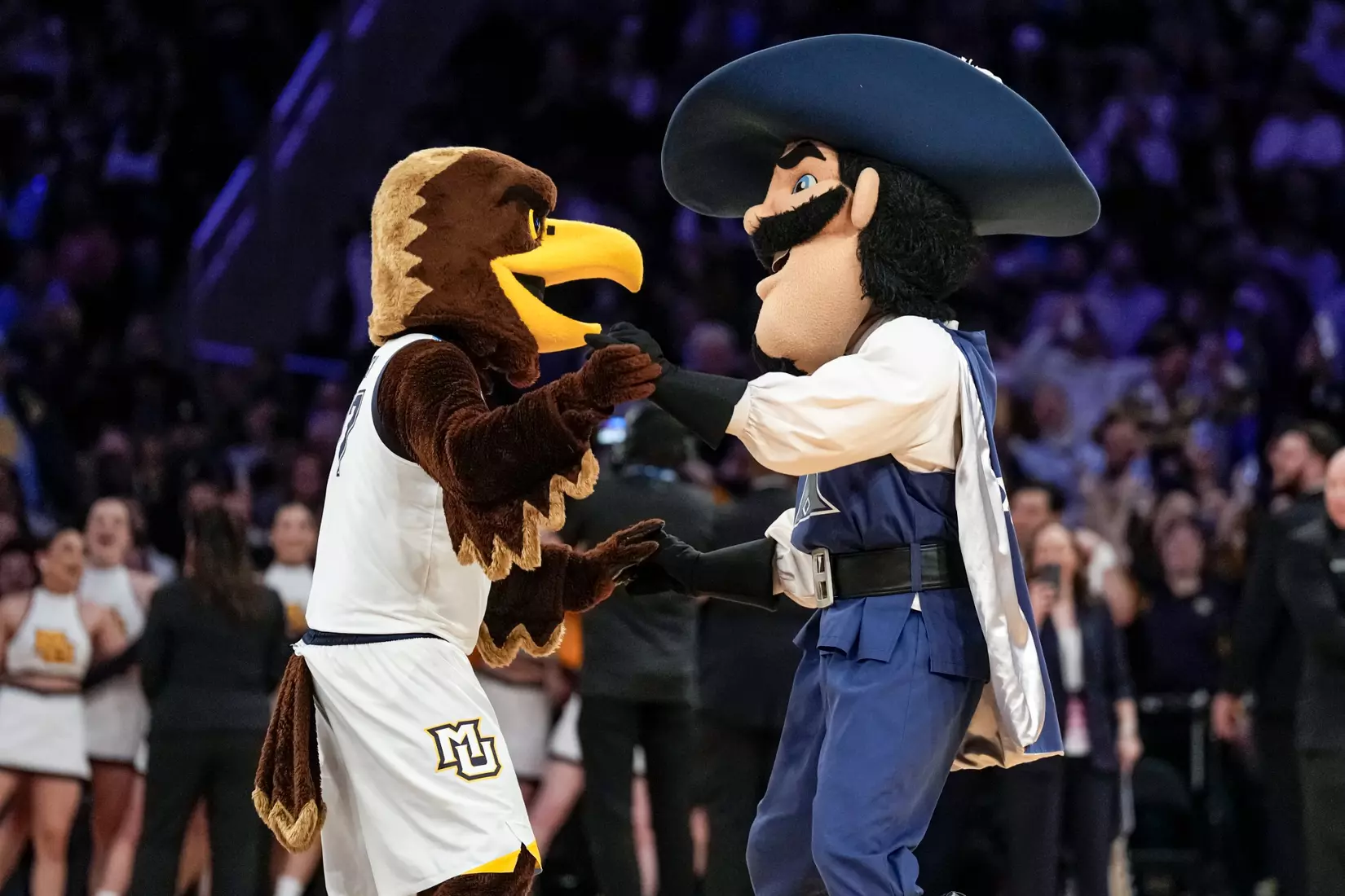 Marquette Men's Basketball defeats Xavier 65-51 to win the Big East Tournament at Madison Square Garden in New York City, NY on Saturday March 11, 2023.